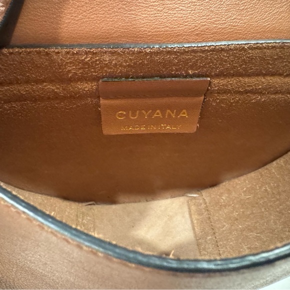 CUYANA Mini Saddle bag in CARAMEL Miele - Picture 15 of 15